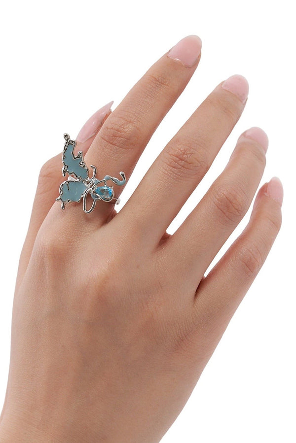 Mirage Butterfly Ring