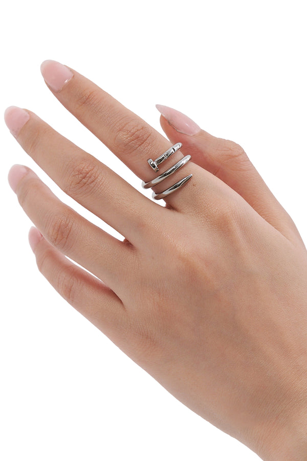 Twist Nail Ring
