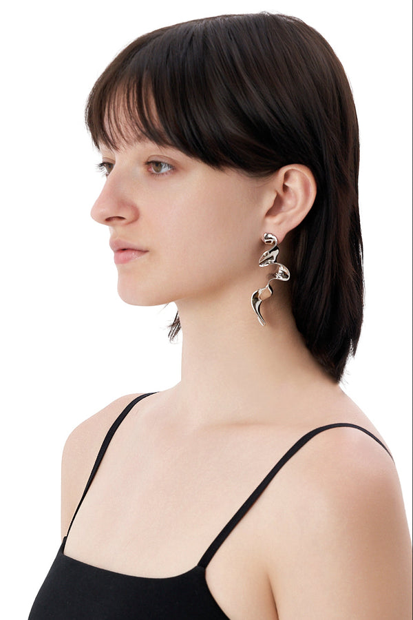 Liquid Flowy Earrings