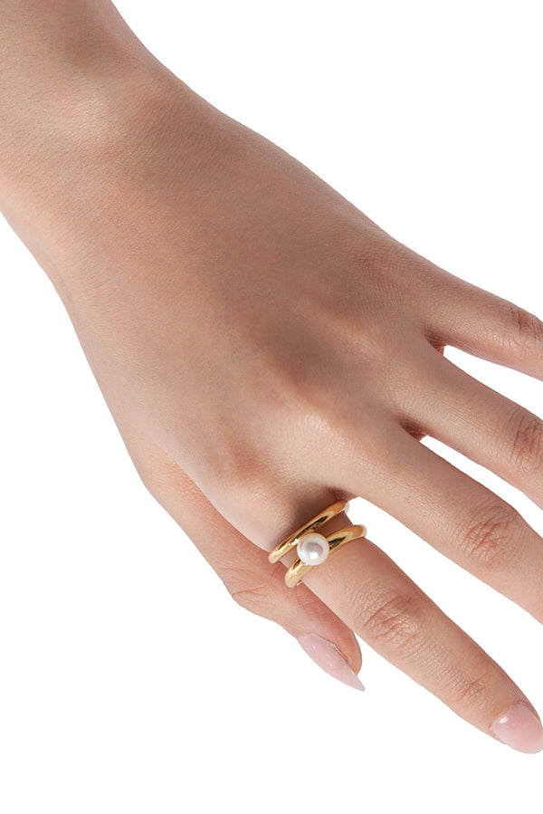 Eclipse Pearl Ring