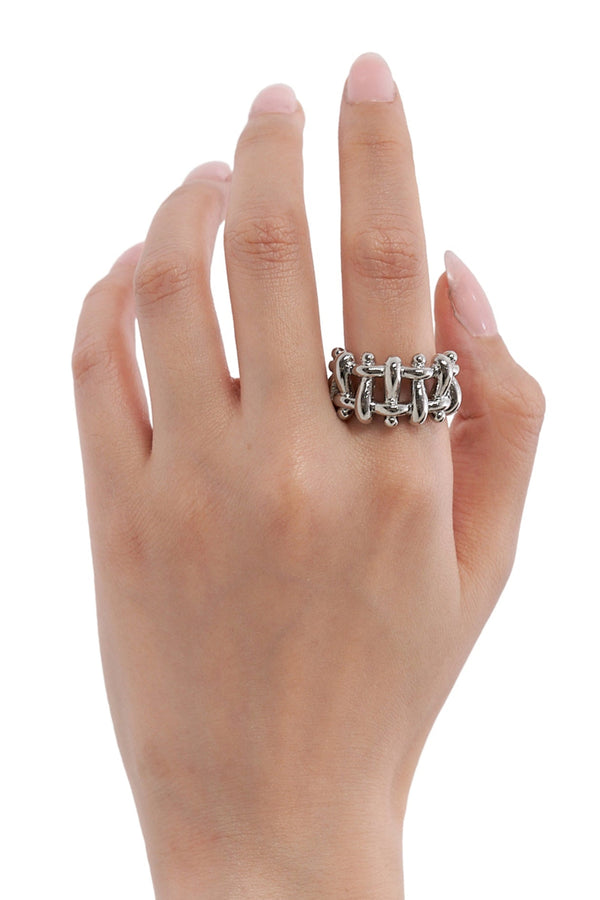 Chunky "Look At Me" Ring